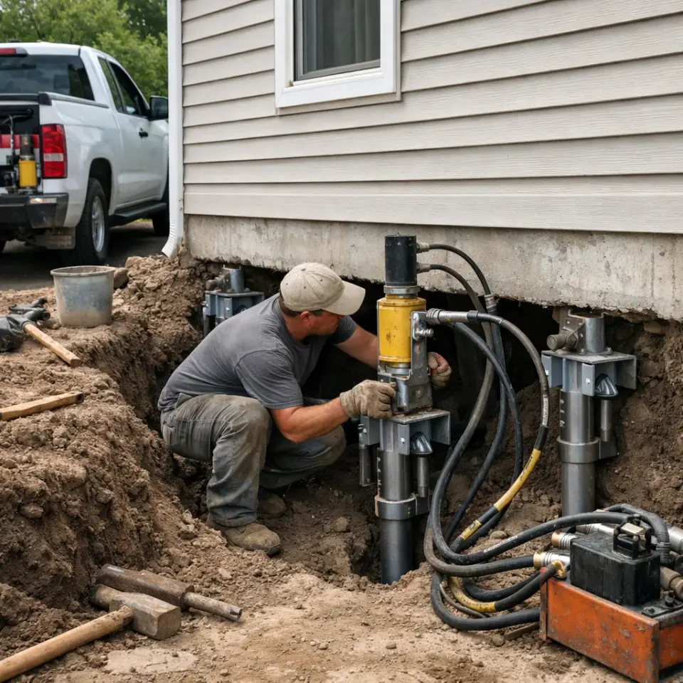 foundation repair in Glasgow, KY