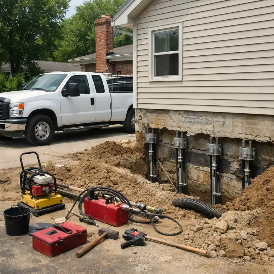 Crawl Space Encapsulation & Moisture Remediation — Bowling Green